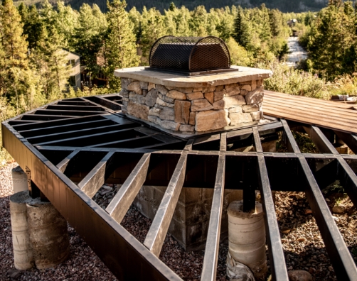 steel deck framing